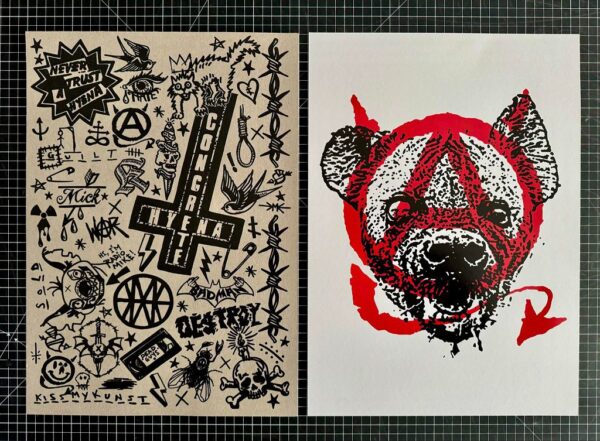 Signed Prints - Tattoo Sheet & Logo