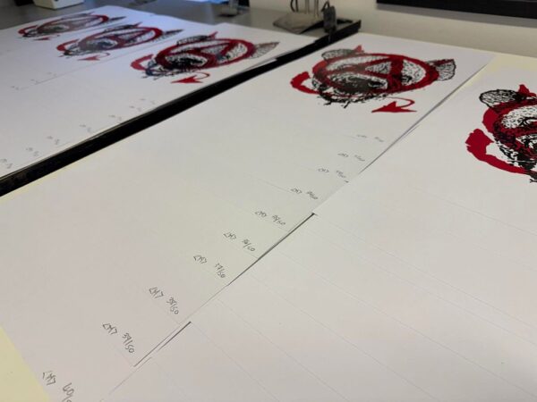 Signed prints - Numbering