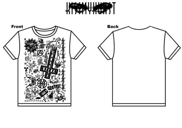 Tattoo Flash White tshirt